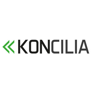 Logo Koncilia, no site do EIVE, ERP para e-commerce