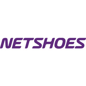 Logo Netshoes, no site do EIVE, ERP para e-commerce