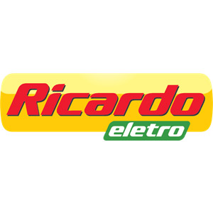 Logo Ricardo eletro, no site do EIVE, ERP para e-commerce